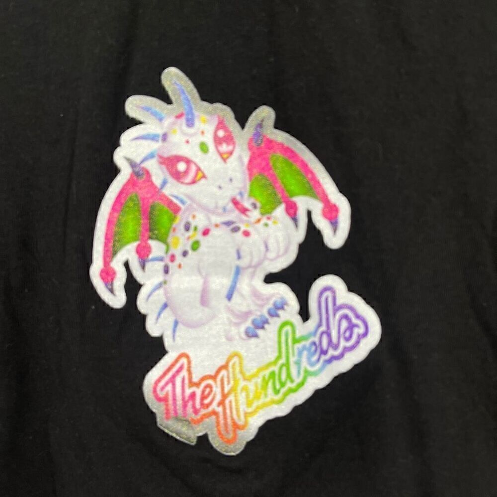The Hundreds Chupacabra Cropped T-Shirt Black - Picture 2 of 4
